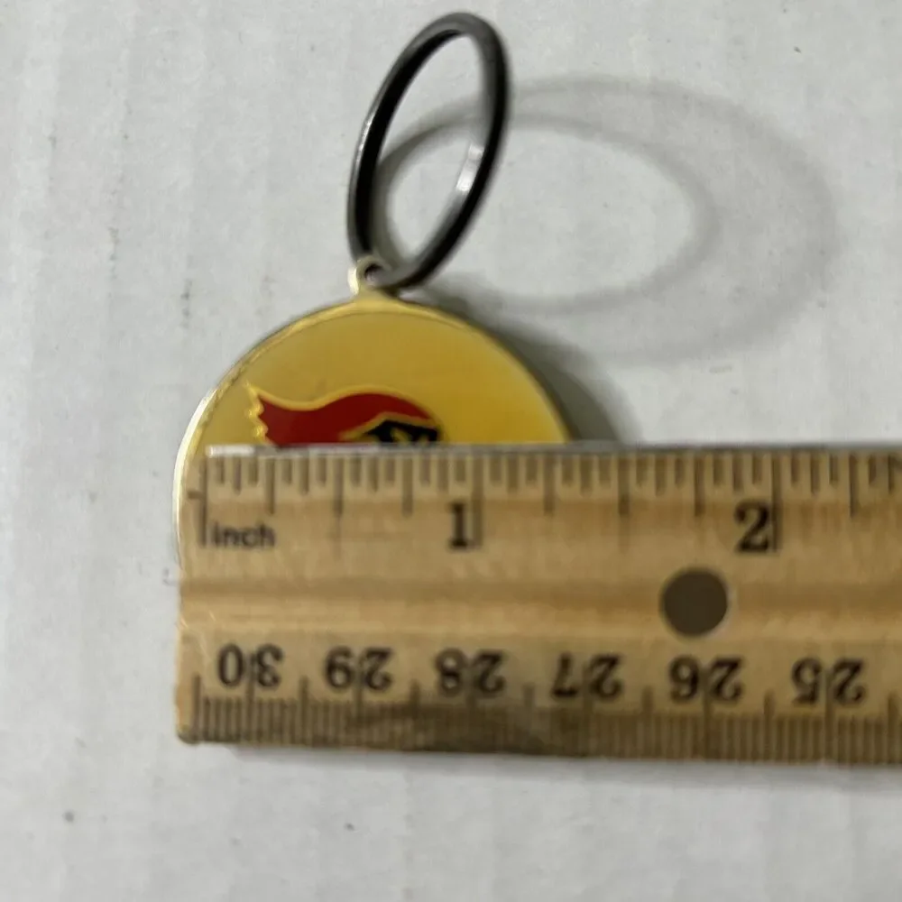 Vintage Football Cardinals Keychain Keyring